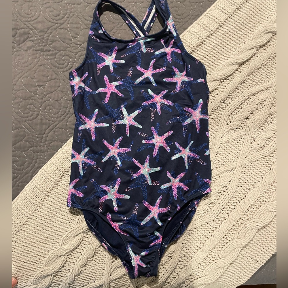 Lands End Girls One-Piece Swimsuit